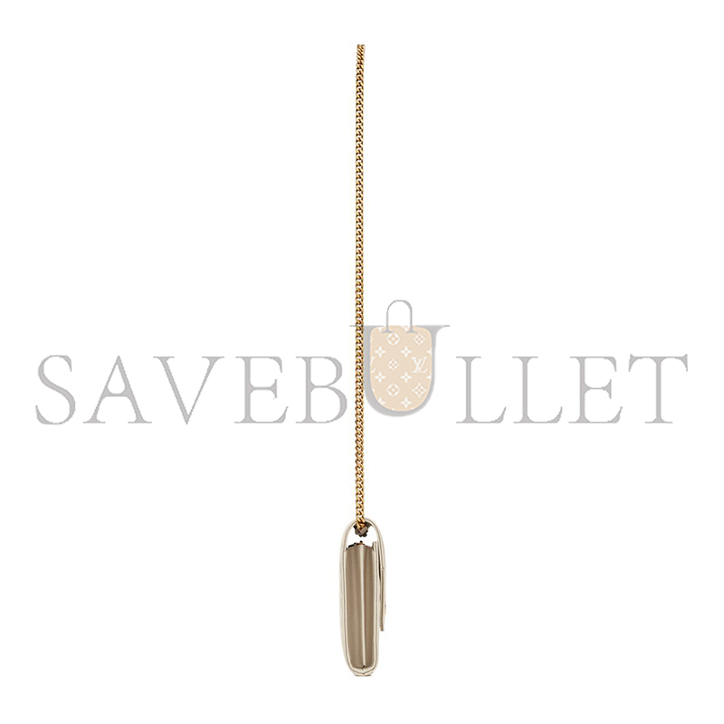 YSL CLASSIC CASSANDRE CHAIN WALLET IN GRAIN DE POUDRE LEATHER 377828BOW019207 (22.5*14*4cm) YSL CLASSIC CASSANDRE CHAIN WALLET IN GRAIN DE POUDRE LEATHER 377828BOW019207 (22.5*14*4cm)